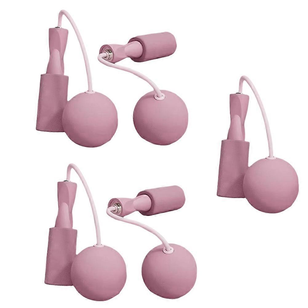 حبل قفز لاسلكي لتمارين اللياقة البدنية، حبل قفز وردي