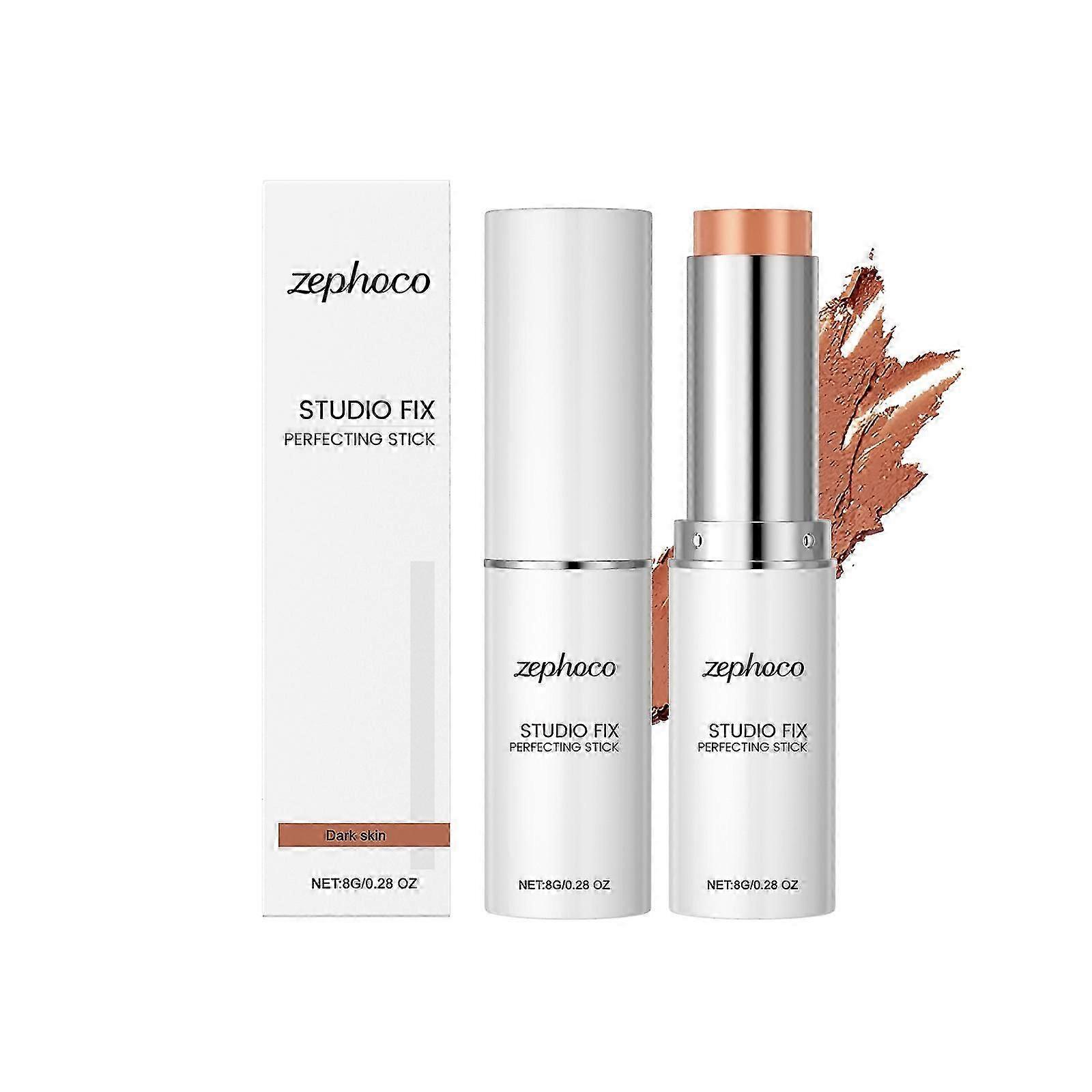 Zephoco Moisturizing Concealer Stick Foundation Deep Flesh Color Moisturizing Concealer Foundation Create Flawless Daily Base Makeup