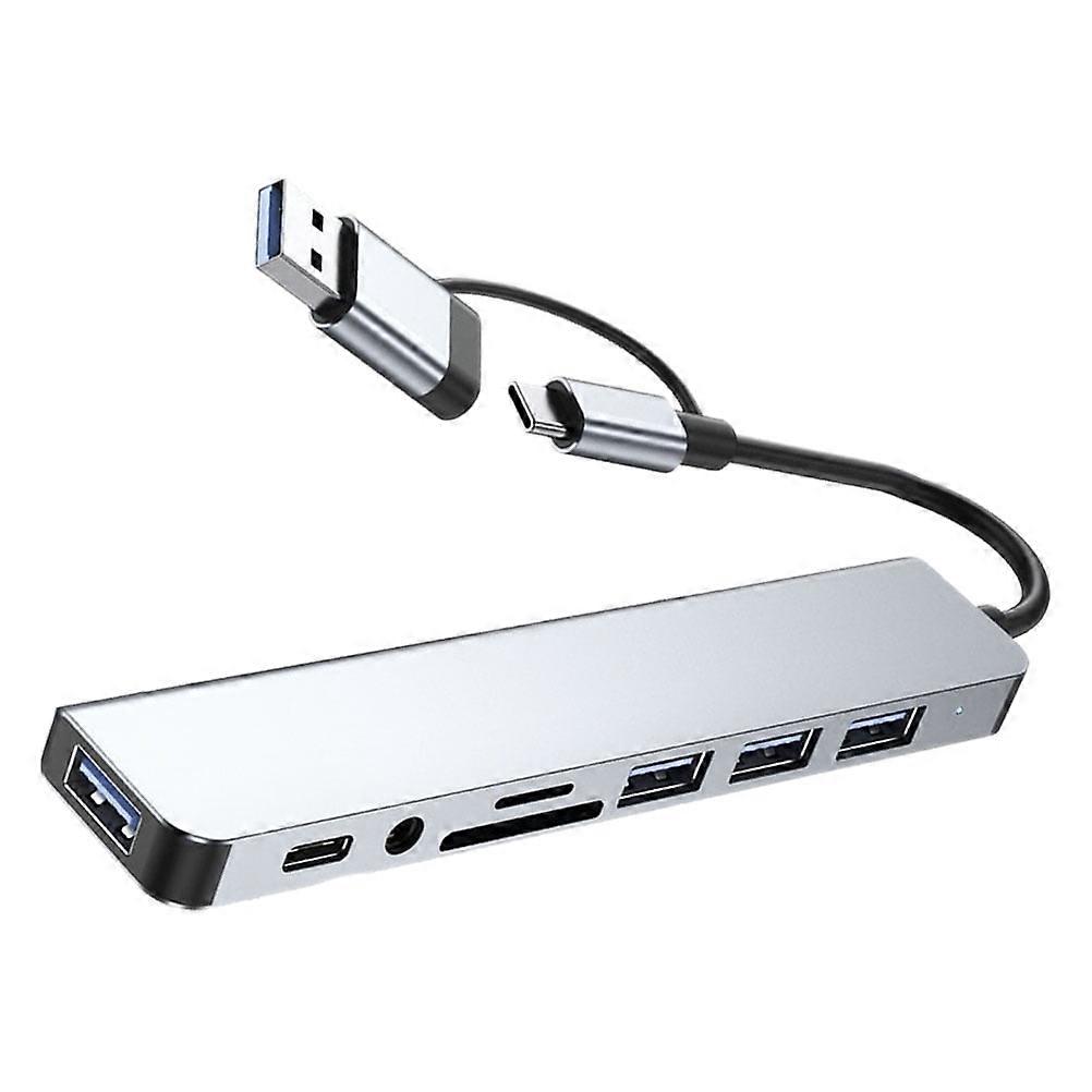 Headphone Extender Adapters Usb Flash Drive Plug Play Connectors Extension Cable Multiple Port Computer Hub