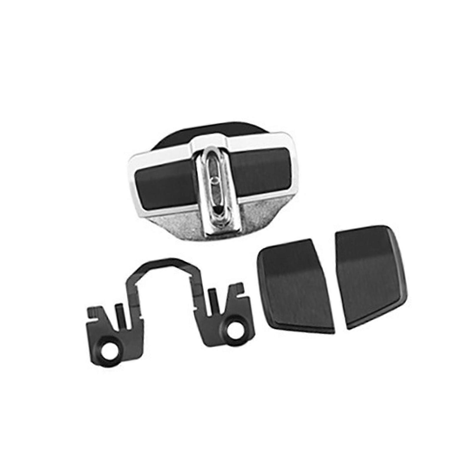 Standard Fit Car Door Stabilizer Lock Latches Cover Protector Regulator Anti Noise Sound Control Simple Mixture ABS Finish Multicolor