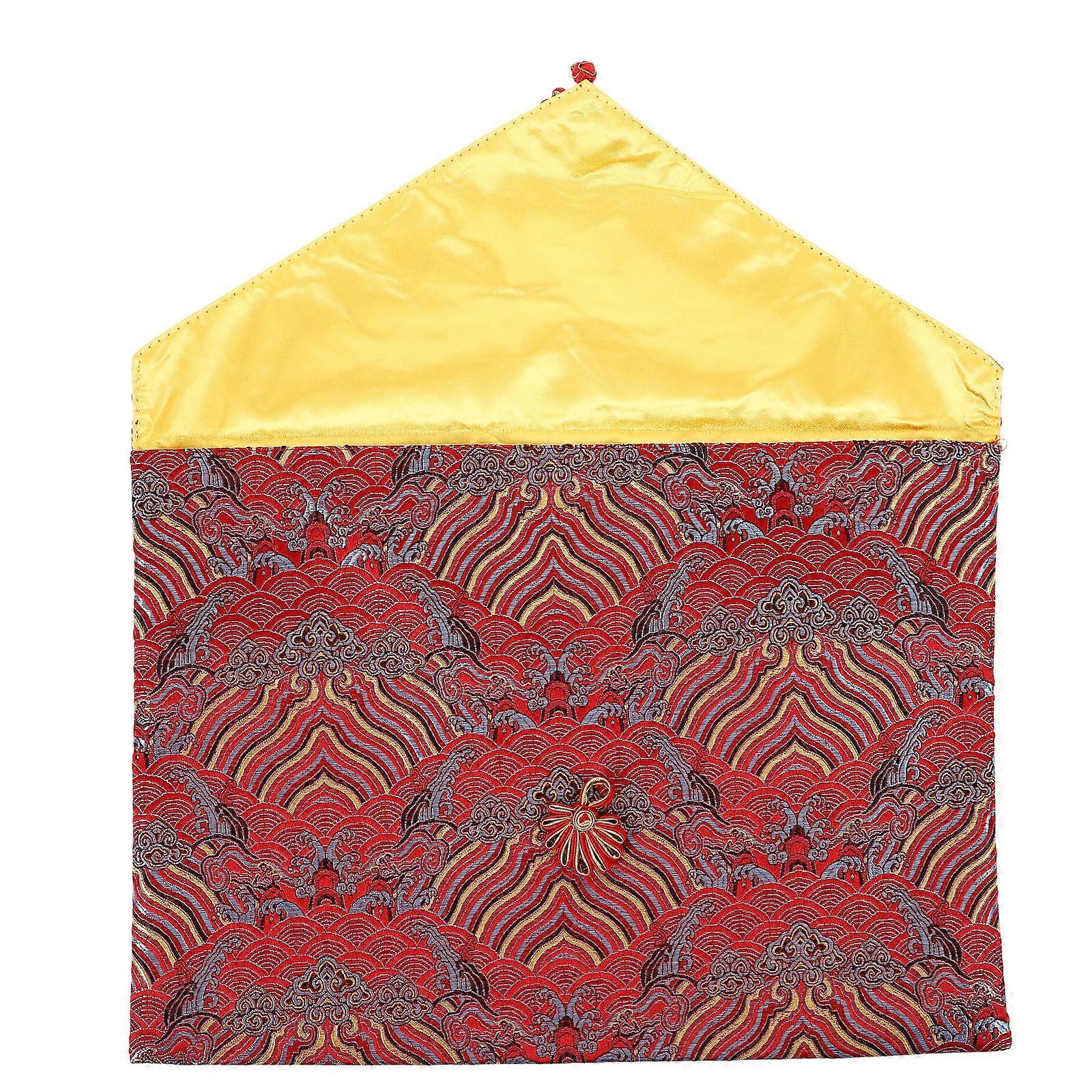 Scriptures Bag Cloth Storage Container for Delicate Decorative Pouch