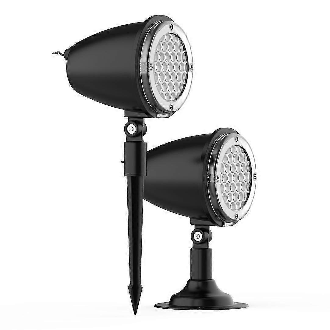 Rotating Snowflake Light Projector for Festive Snowstorm Display, Waterproof Projector Lights for Outdoor Decor