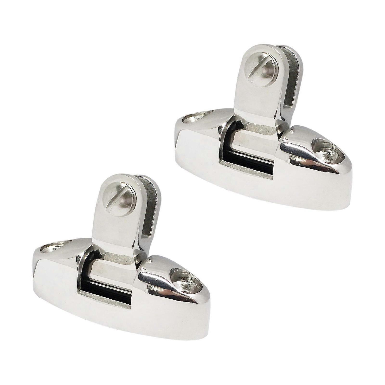 2Pcs Smoothed Untarnished Deck Joint 70mm Quick Separate Mechanism for Vessel Hardware Multicolor
