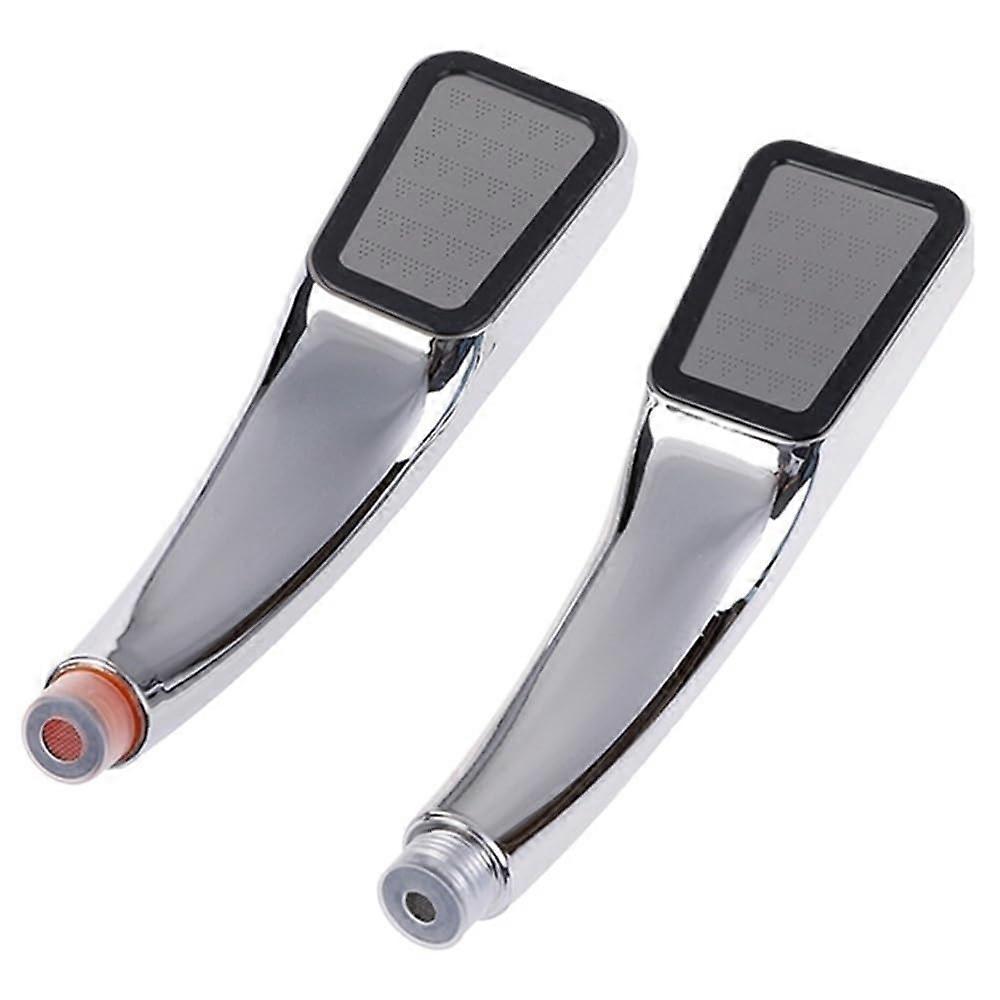 Pressure Rainfall Shower Head Chrome Square Water Saving Full Body Coverage Easy Install