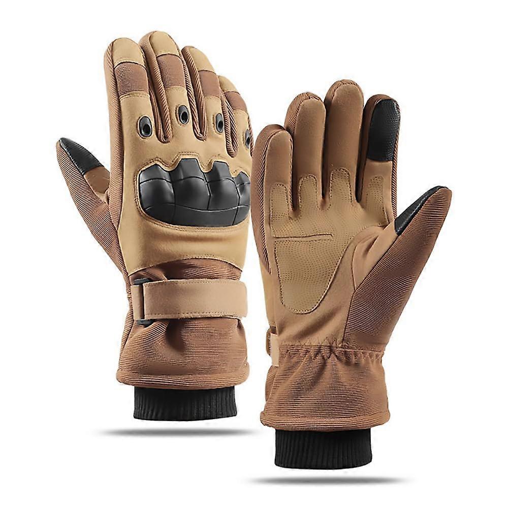 Motorcycle Gloves for Men with Impact Resistant Protection, Touchscreen Control and AntiSlip Grip