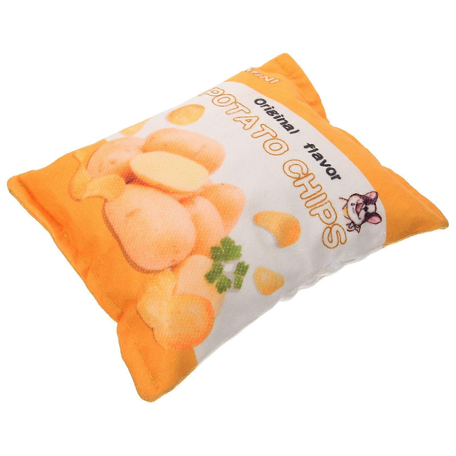 Dog Chewing Toy Plush Plaything for Playing 2Pcs with Sound Feature