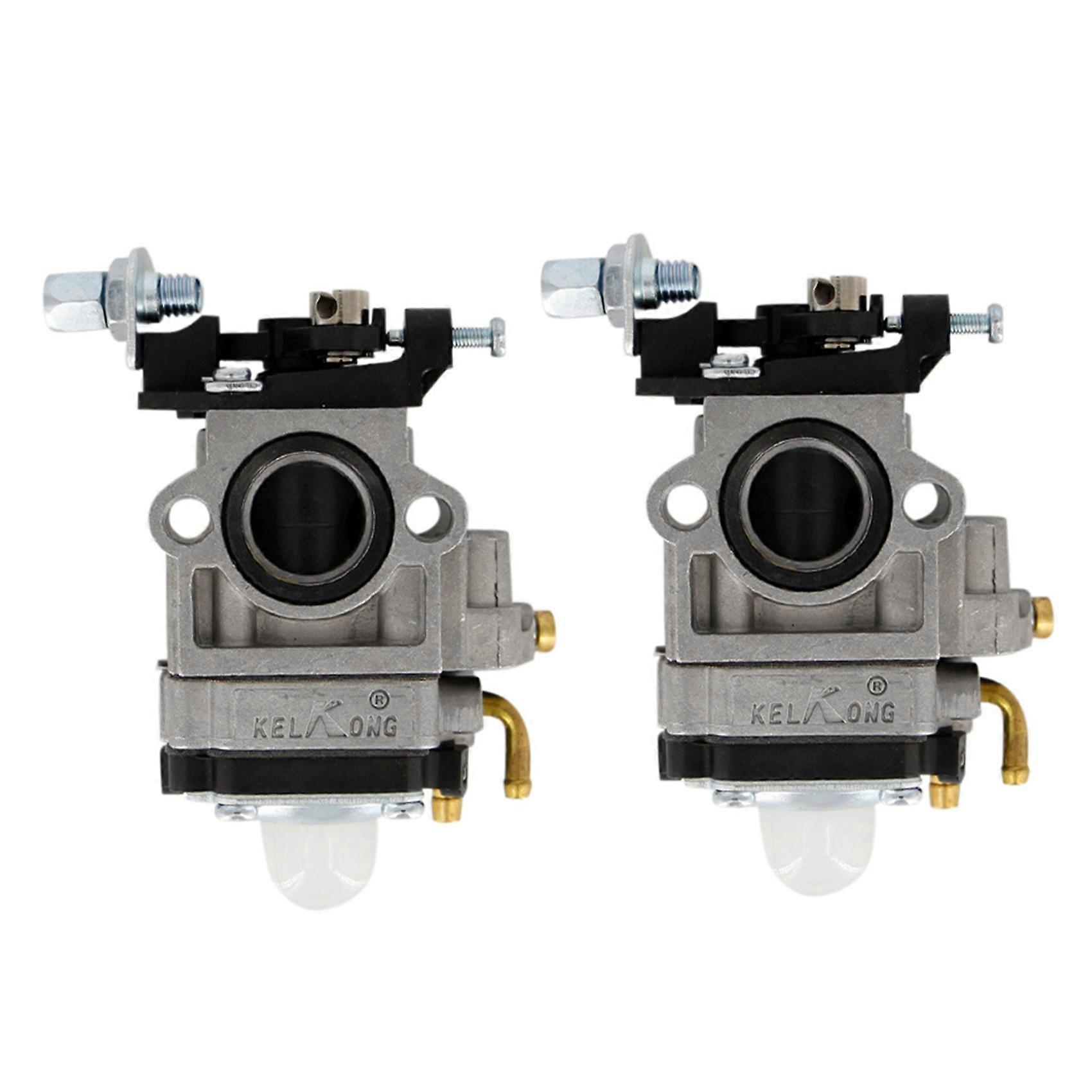 2X Hedge Trimmer Accessories Mower Two-Stroke Carburetor For 40Cc 43Cc 49Cc Engine 2-Stroke Mini Chopper