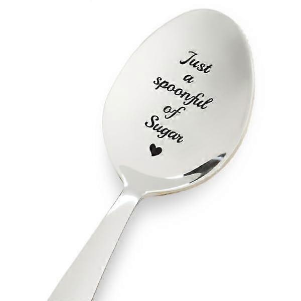 Engraved Spoon with Custom Engraving,  Coffee or Tea Gift, Durable Elegant Design