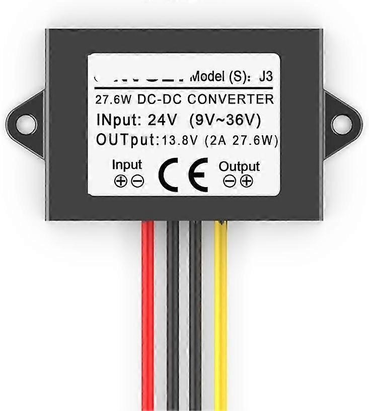 24V to 13.8V DCDC Regulator Module Converter, 9V36V Input, 3A Output, Voltage Regulator Power Converter