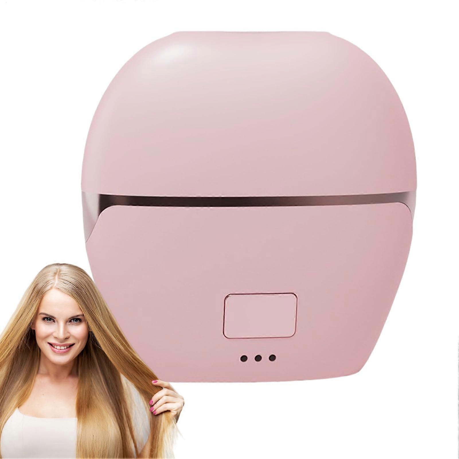 Cordless Hair Straightener Brush with Smart Heat Control, AntiScald Comb for Frizz Styling