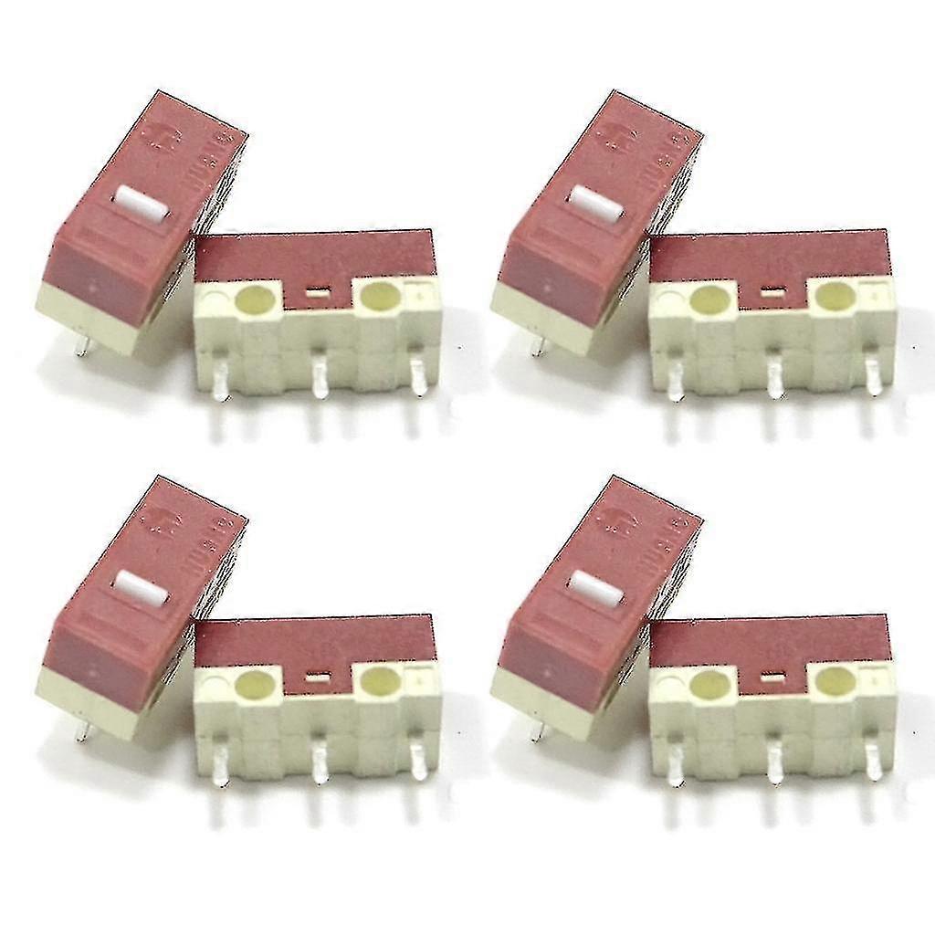 Silent Mouse Switch for Huano, Micro Mute Button 8-Piece Set