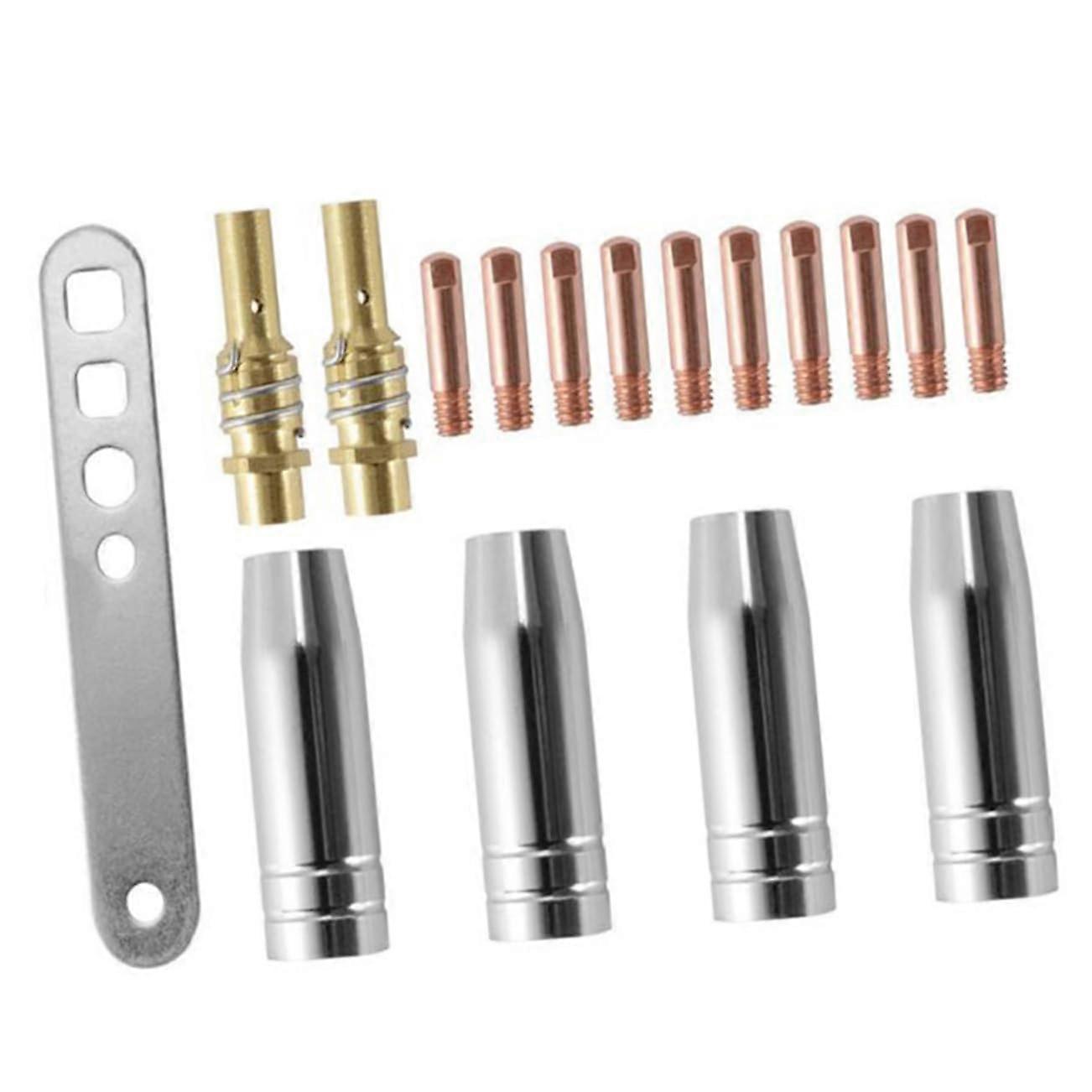 Welding Torch Nozzle MB15AK Accessories Red Copper Connector Rod  Conductivity Durable