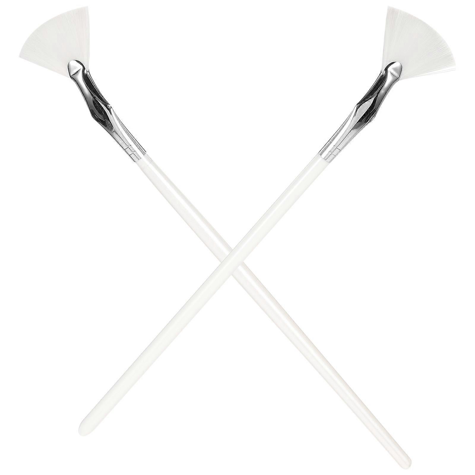 4Pcs Fan Eyelash Brush Mascara Lash Wand for Makeup Application