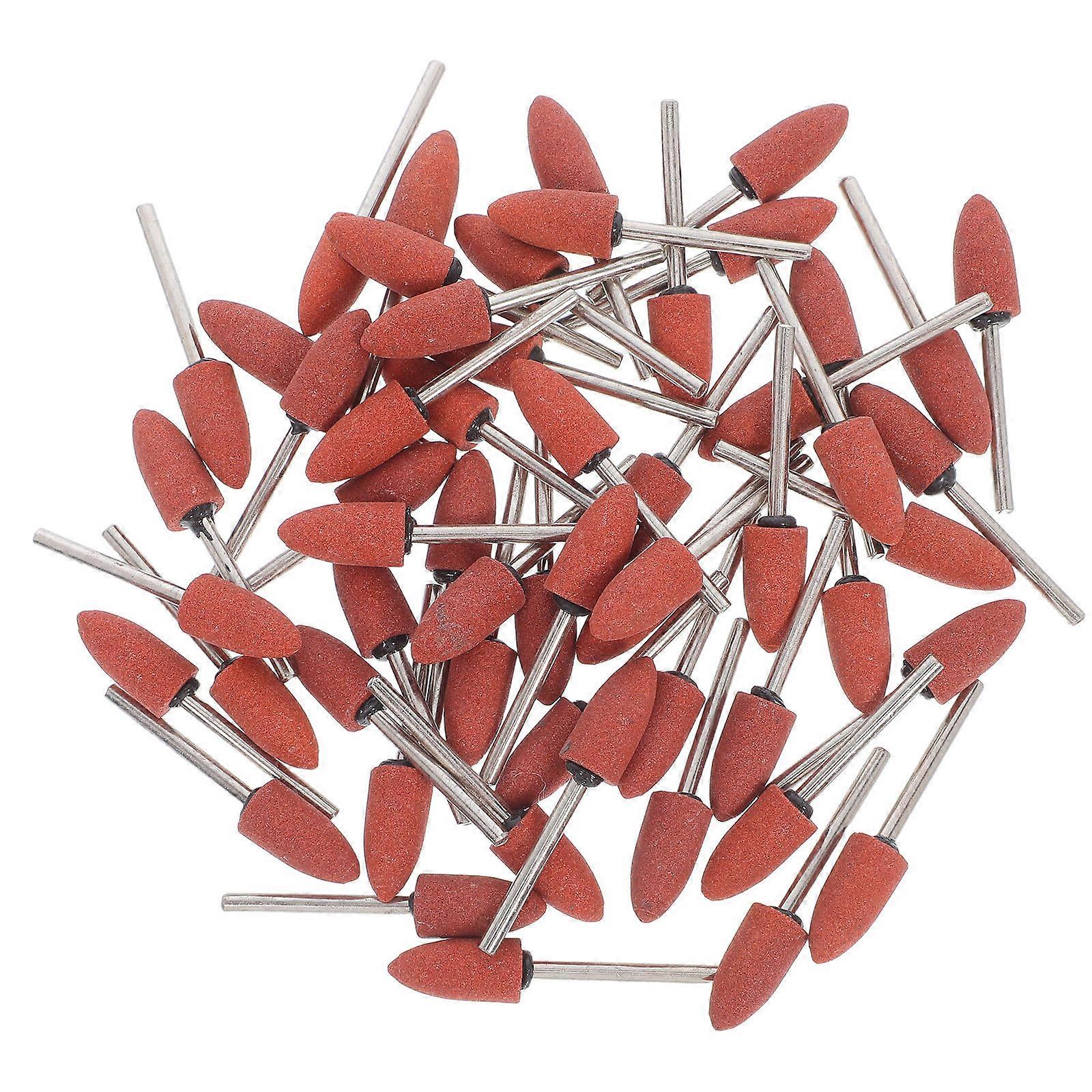 Abrasive Grinding Bits Polishing Bits for Rotary Tool Use 50Pcs Set