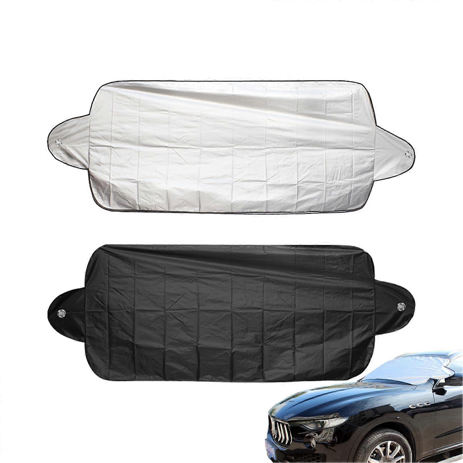 Windshield Snow Cover Extra Large Ice Protector Windproof Winter Protection 78.7 x 27.5 Inches