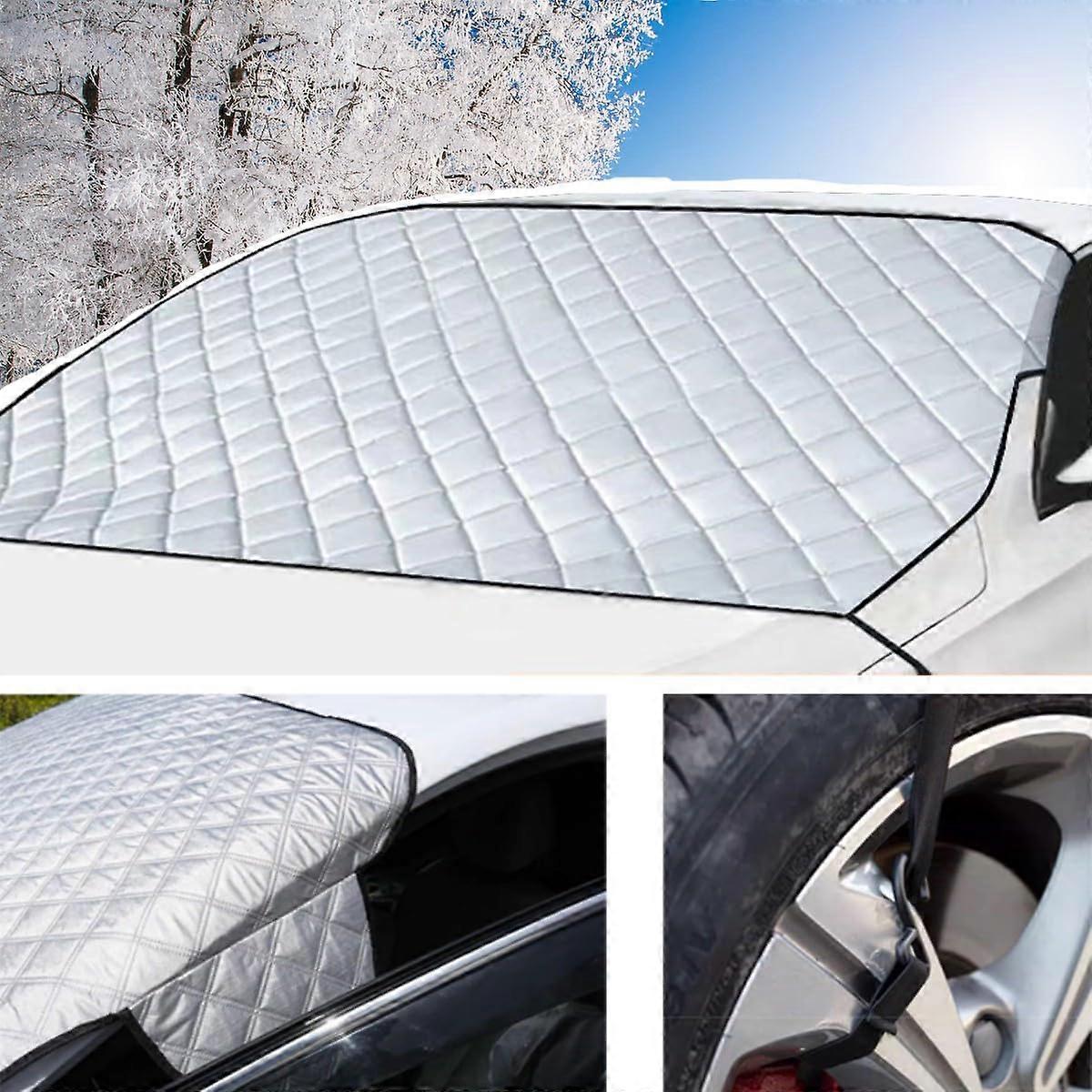 Car Windscreen Cover for Opel Frontera 20242025, 4 Layer Winter Windshield Snow Protector