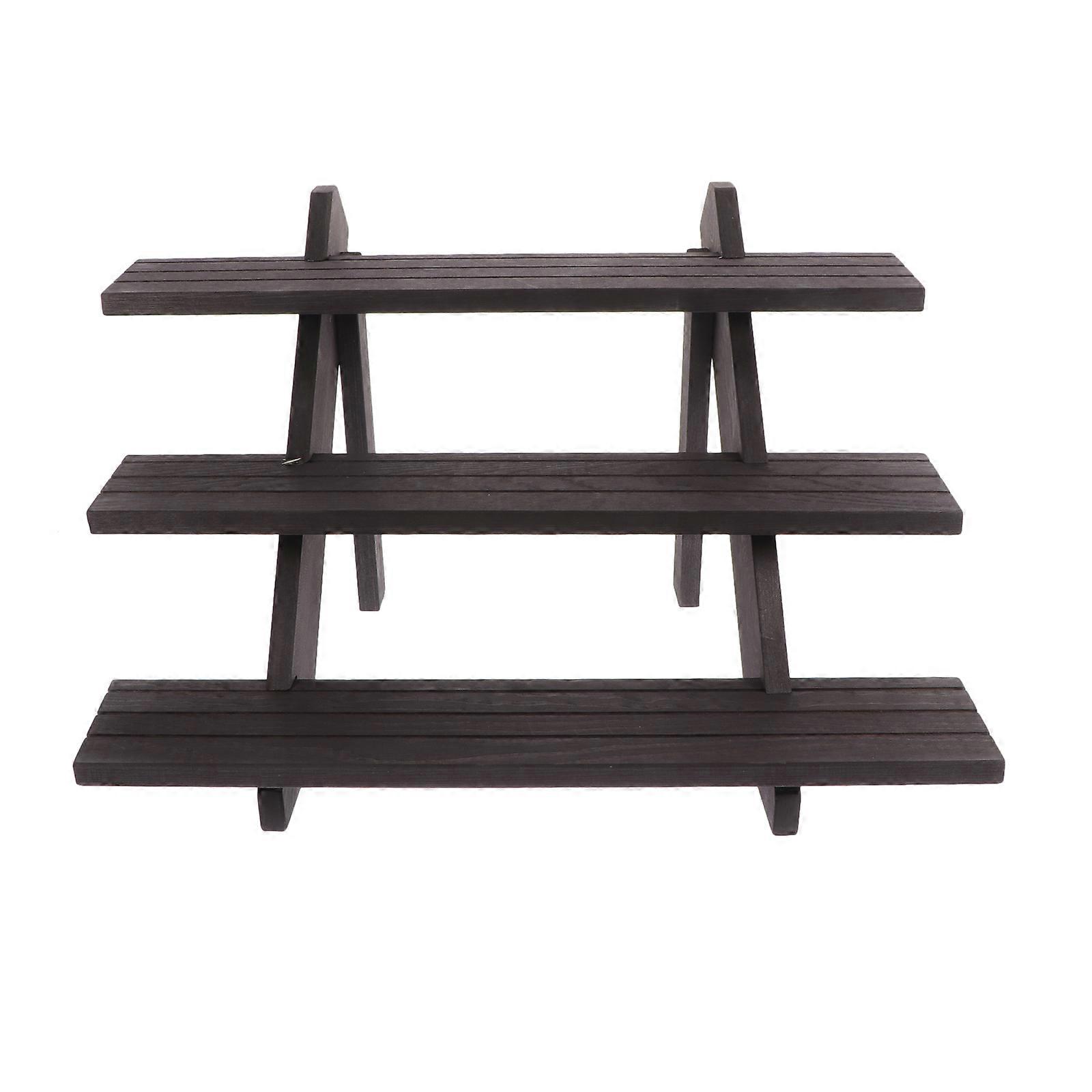 Wooden Jewelry Display Stand for Storing with Multi-Layer Structure