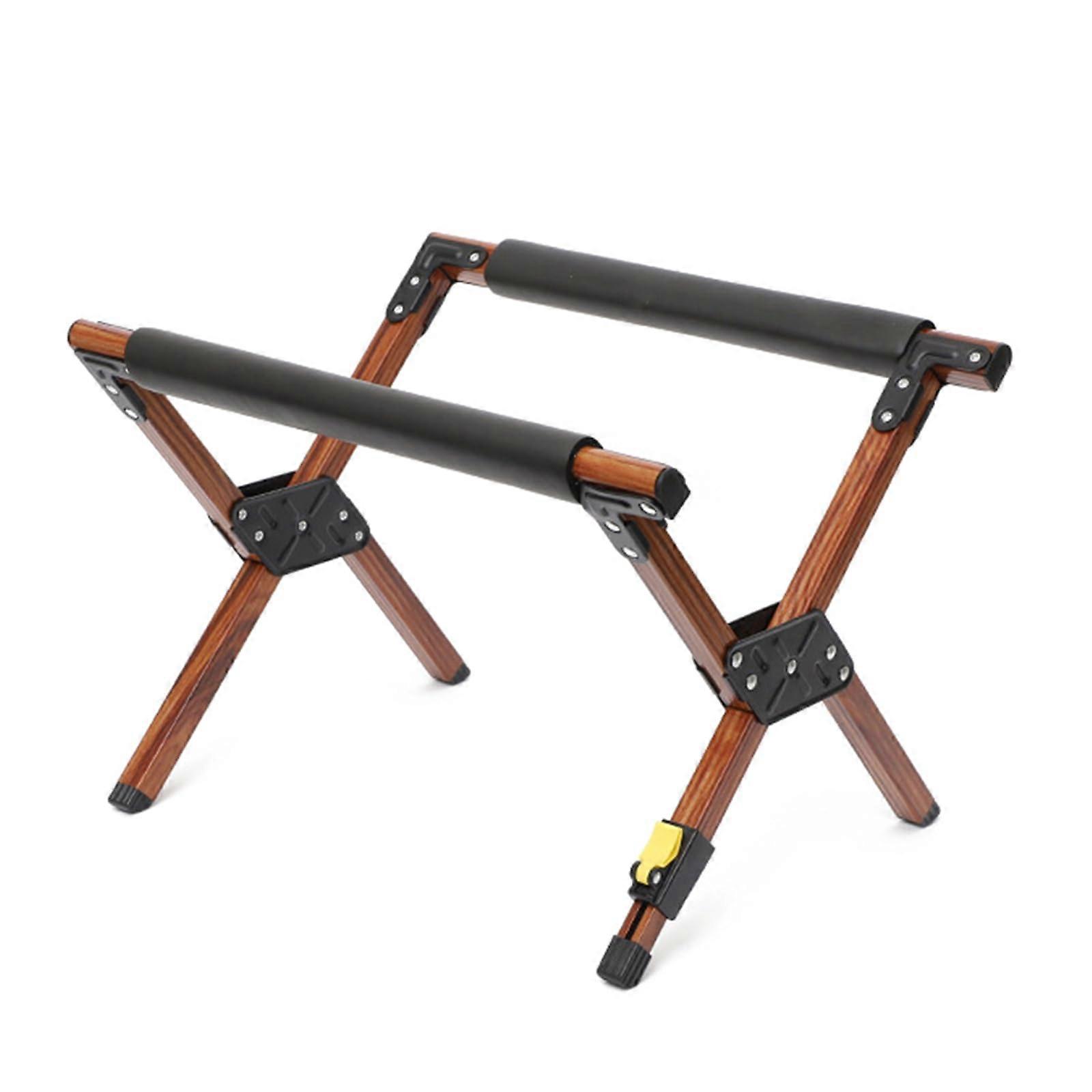 Outdoor Folding Cooler Stand with Adjustable Height, Stable Base, Lightweight Bucket Holder for Camping