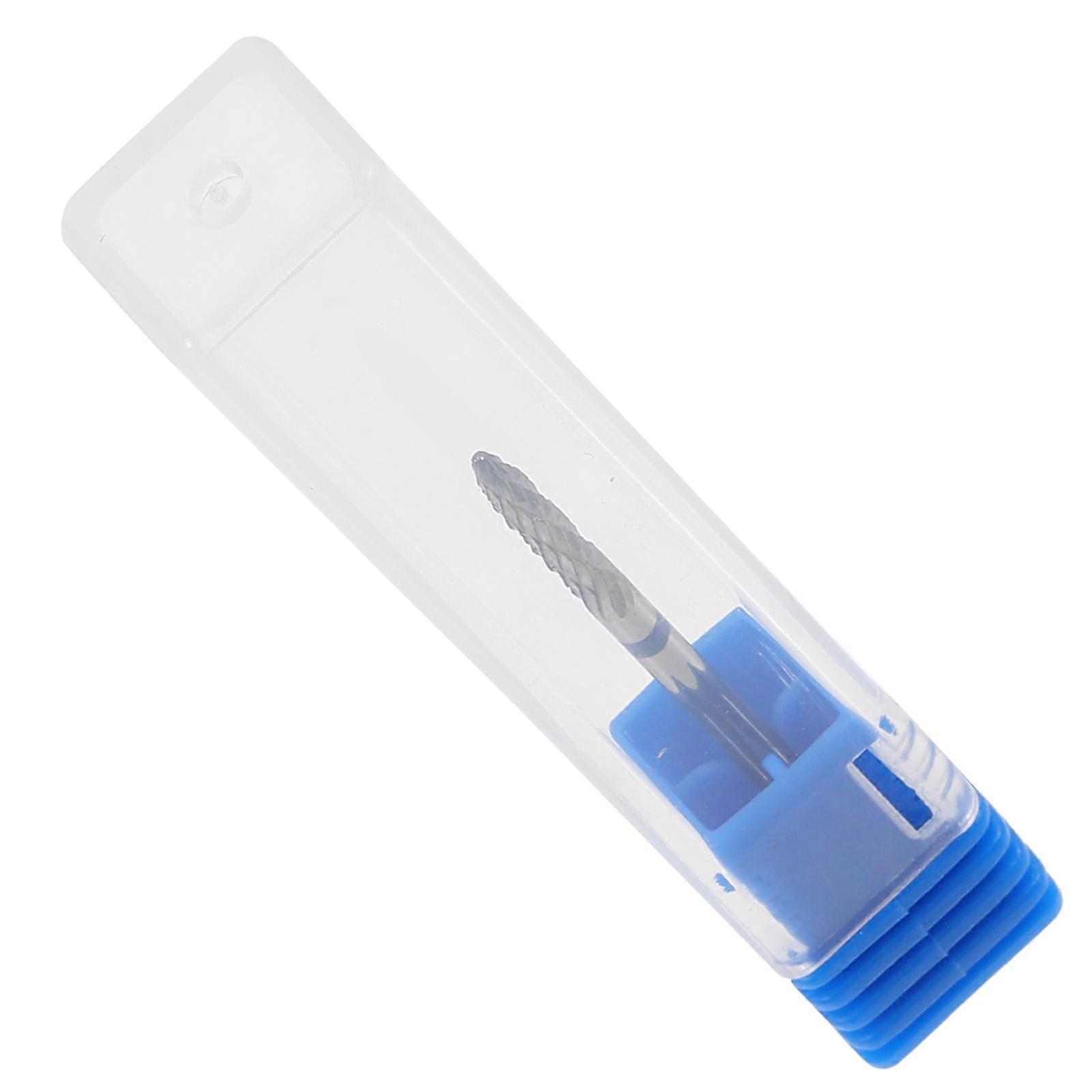 Nail Drill Bit for Acrylic Nails Metal Grinding Head 5Pcs Set