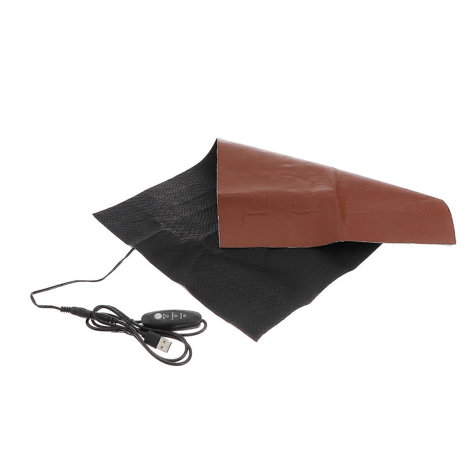 Adjustable USB Heating Pad for Pet Heating Cushion Durable PU Material