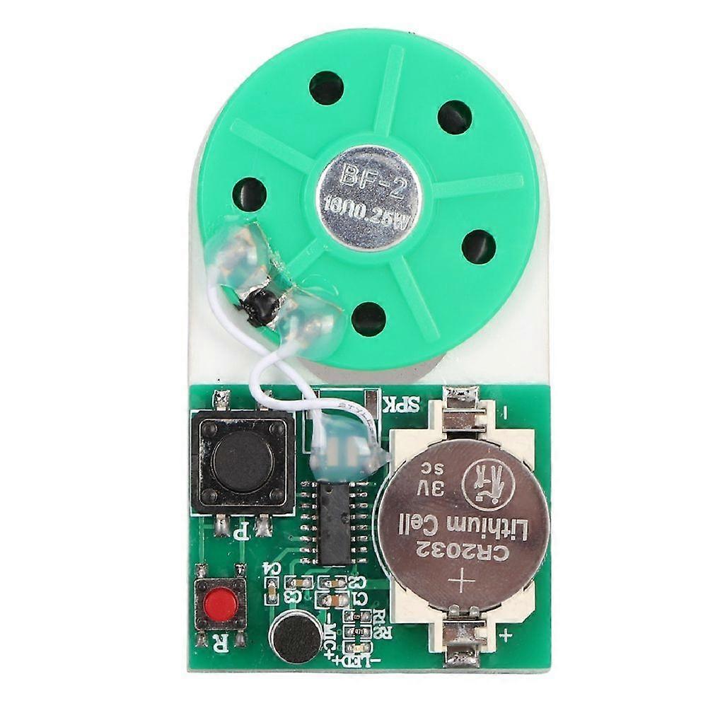 Recordable Sound Chip PCB 25 Seconds Recording Module Button Control Compact with Double Faced Adhe