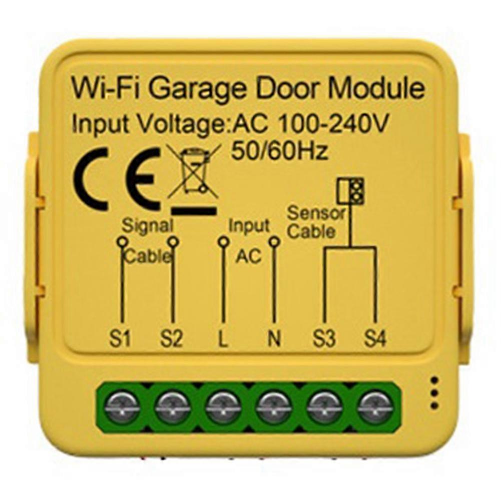 Tuya Garage Door Opener Controller Module Remote Control Switch Smart Life App Work with Alexa Home Assistant Wifi