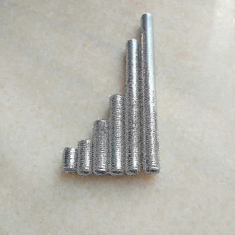 M8 Zinc Alloy Threaded Hollow Tubes, 100Mm