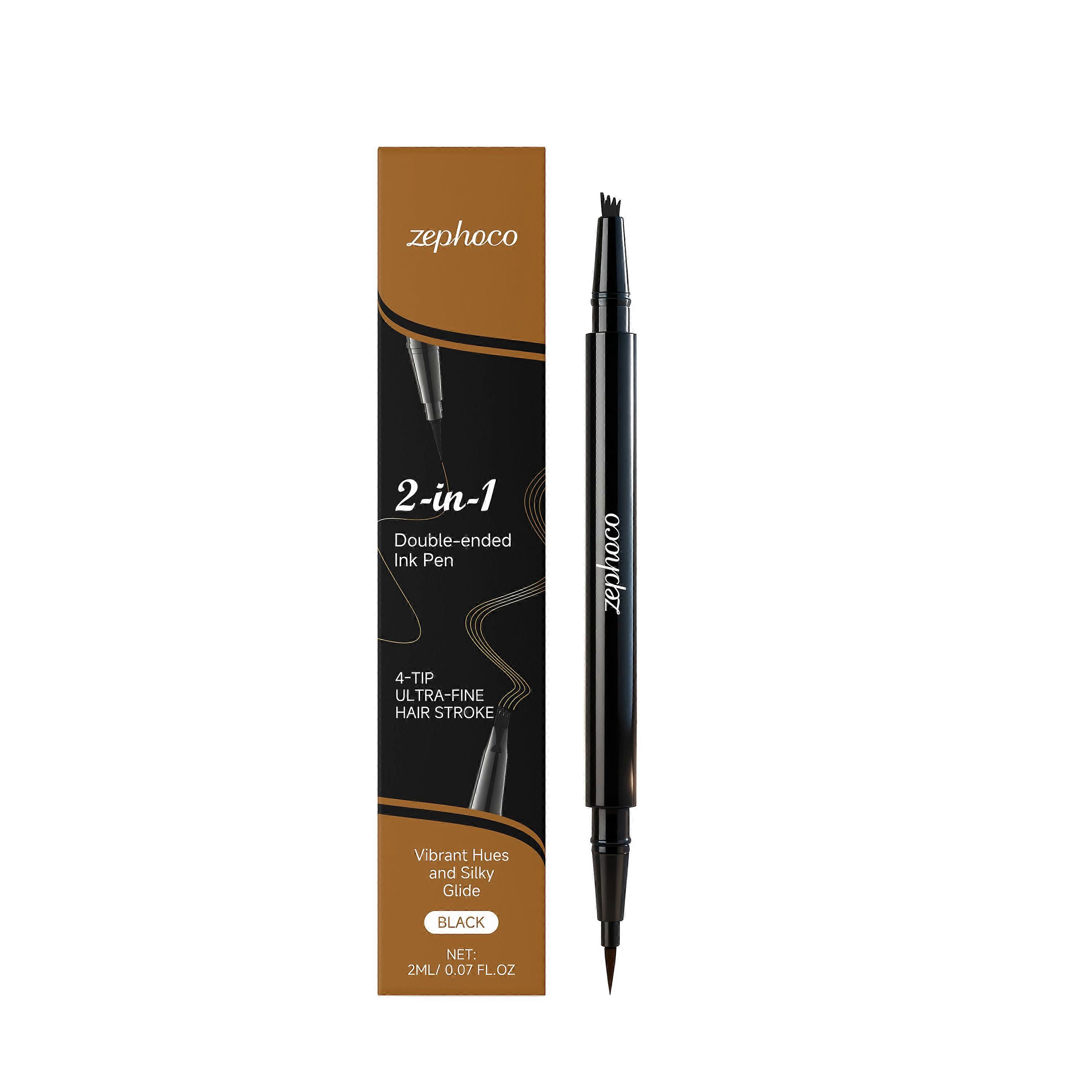 2 In 1 Eyebrow Pencil (Black)