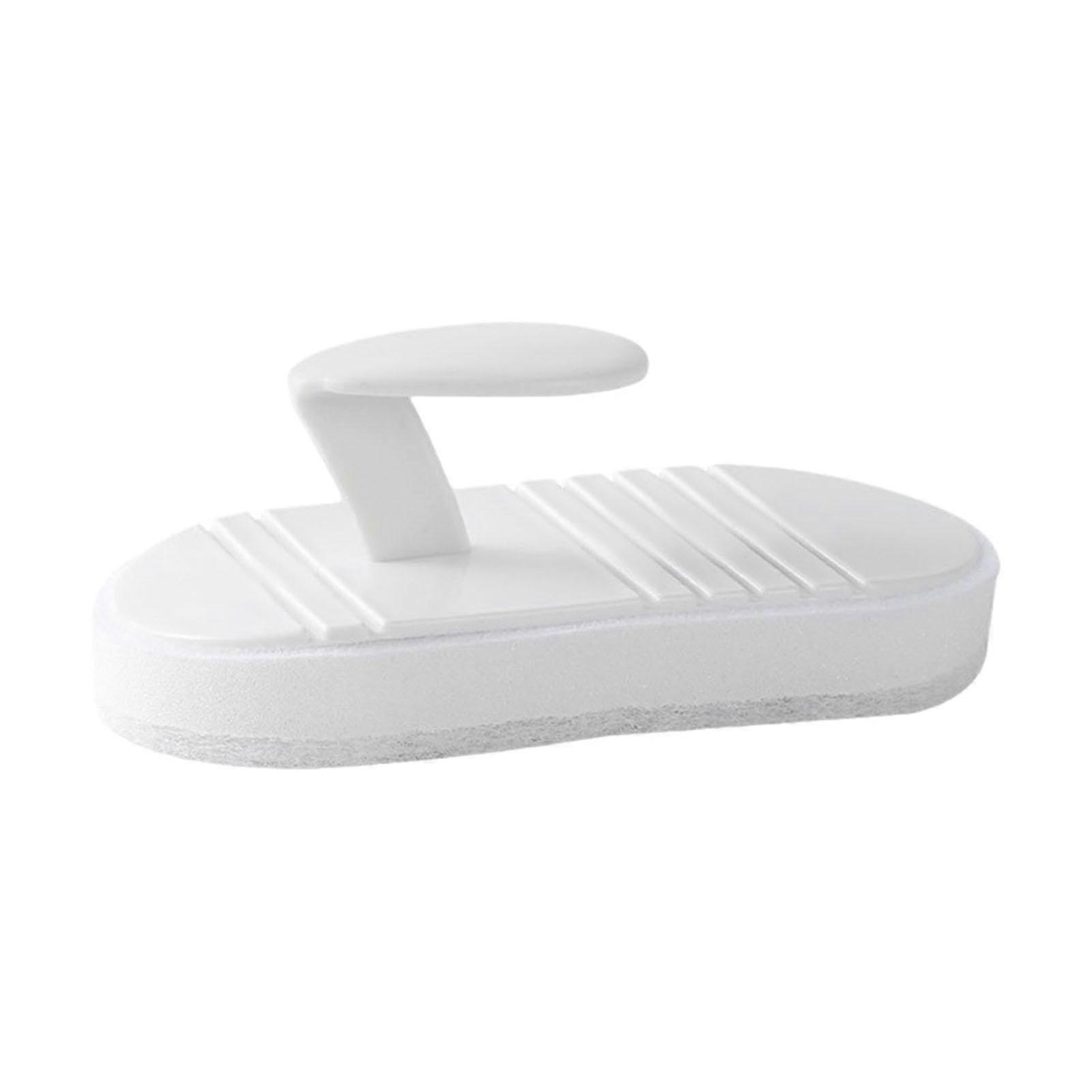 Bathroom Cleaning Brush Tile Scrub Brush with Flexible Bendable Design and Replaceable Pads