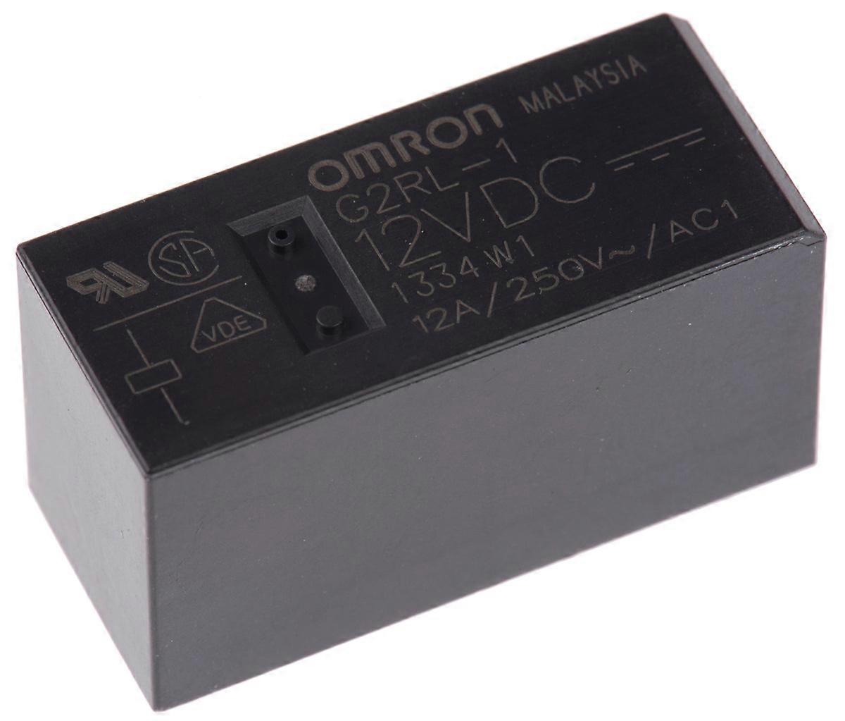 Omron Relay 12v Dc Spdt 12a Pcb Mount G2rl-1 Dc12