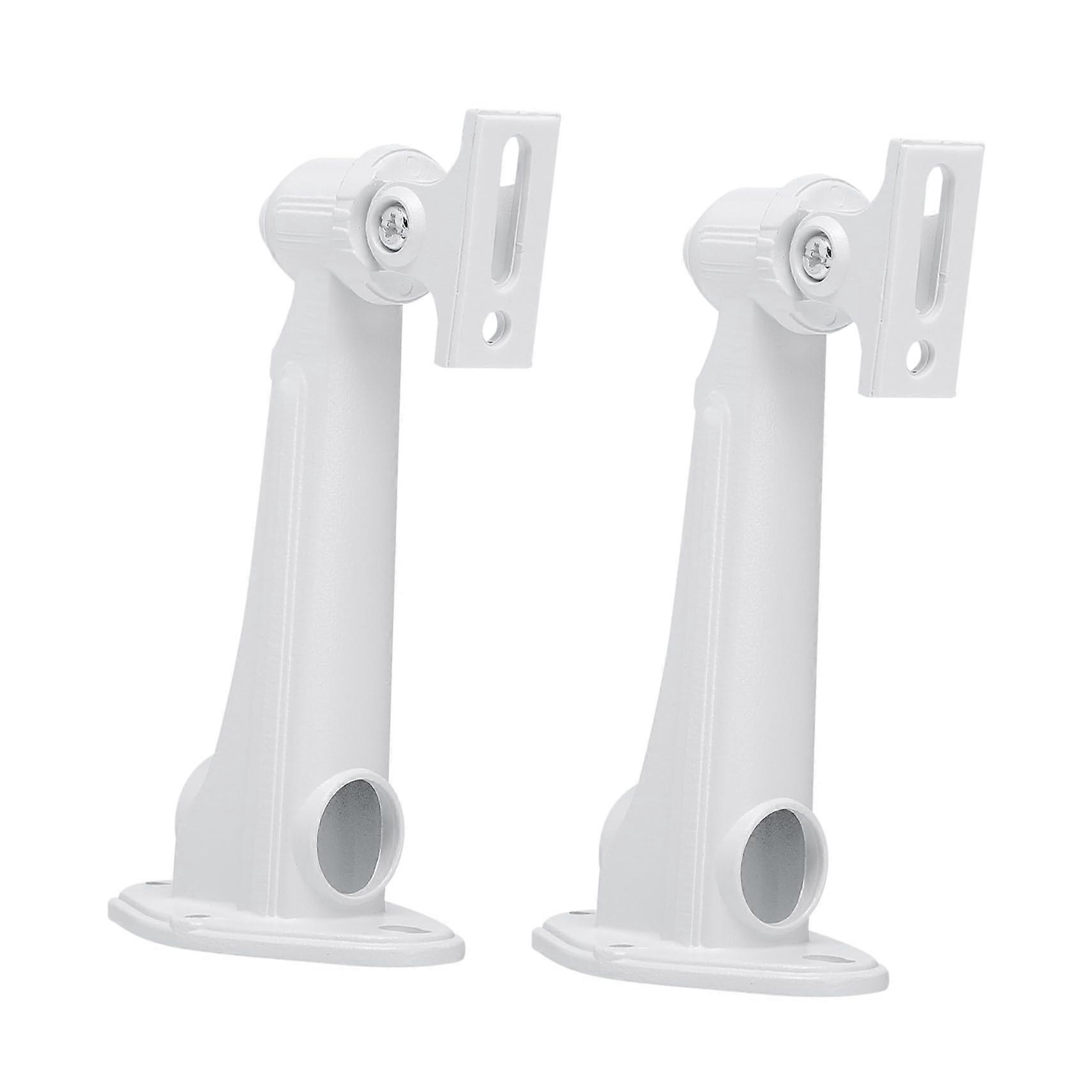 2Pcs Adjustable Aluminium Security Camera Wall Mount for Indoor Outdoor Use Stable Bracket Holder