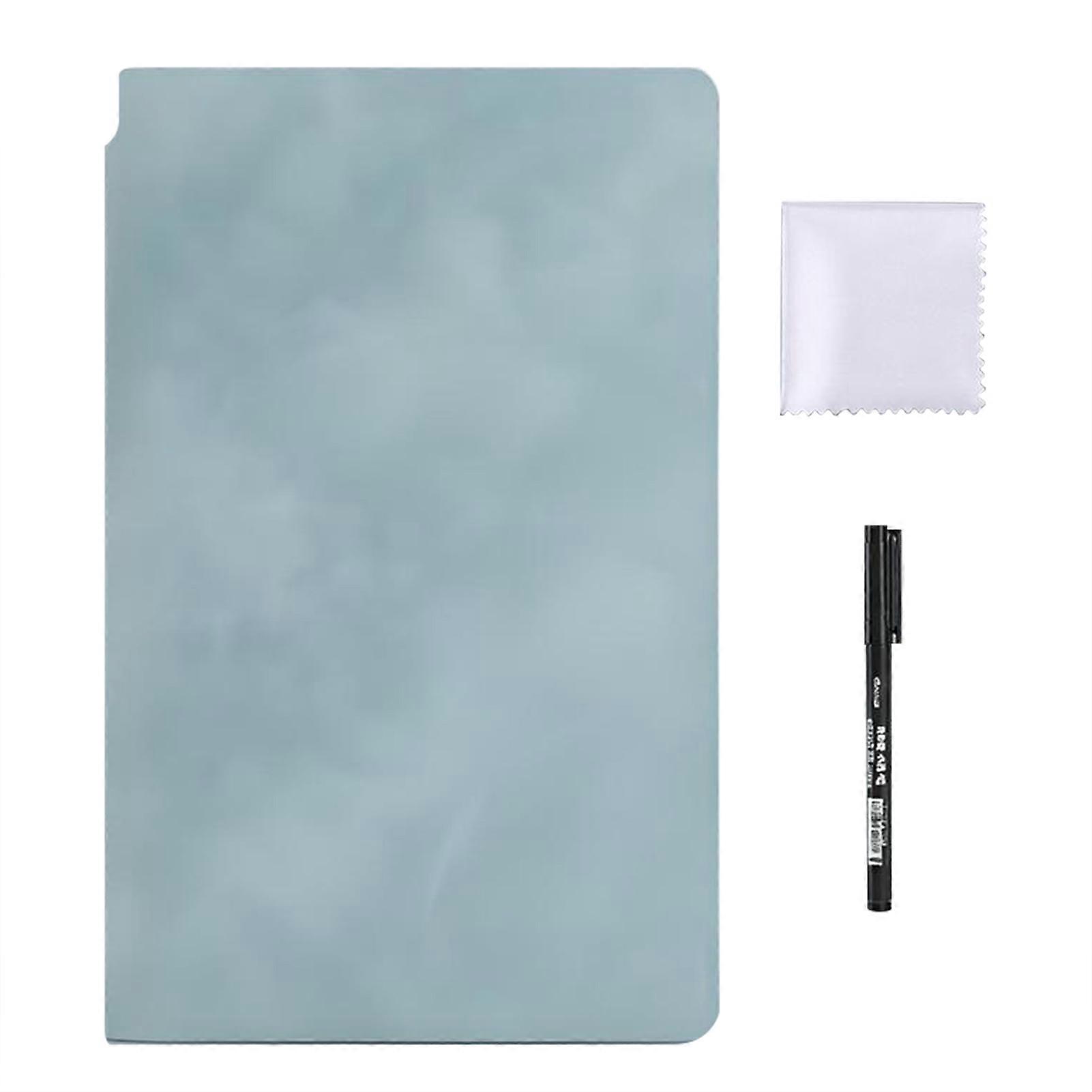 Reusable Whiteboard Notebook - Eco-Friendly Design, A5 Portable, For Office School, Study & Math Planning