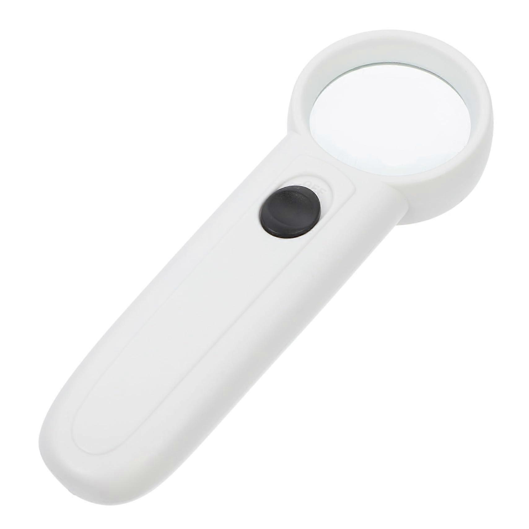 Handheld Magnifier with LED Light for Reading, Close Inspection, Seniors, Electronic