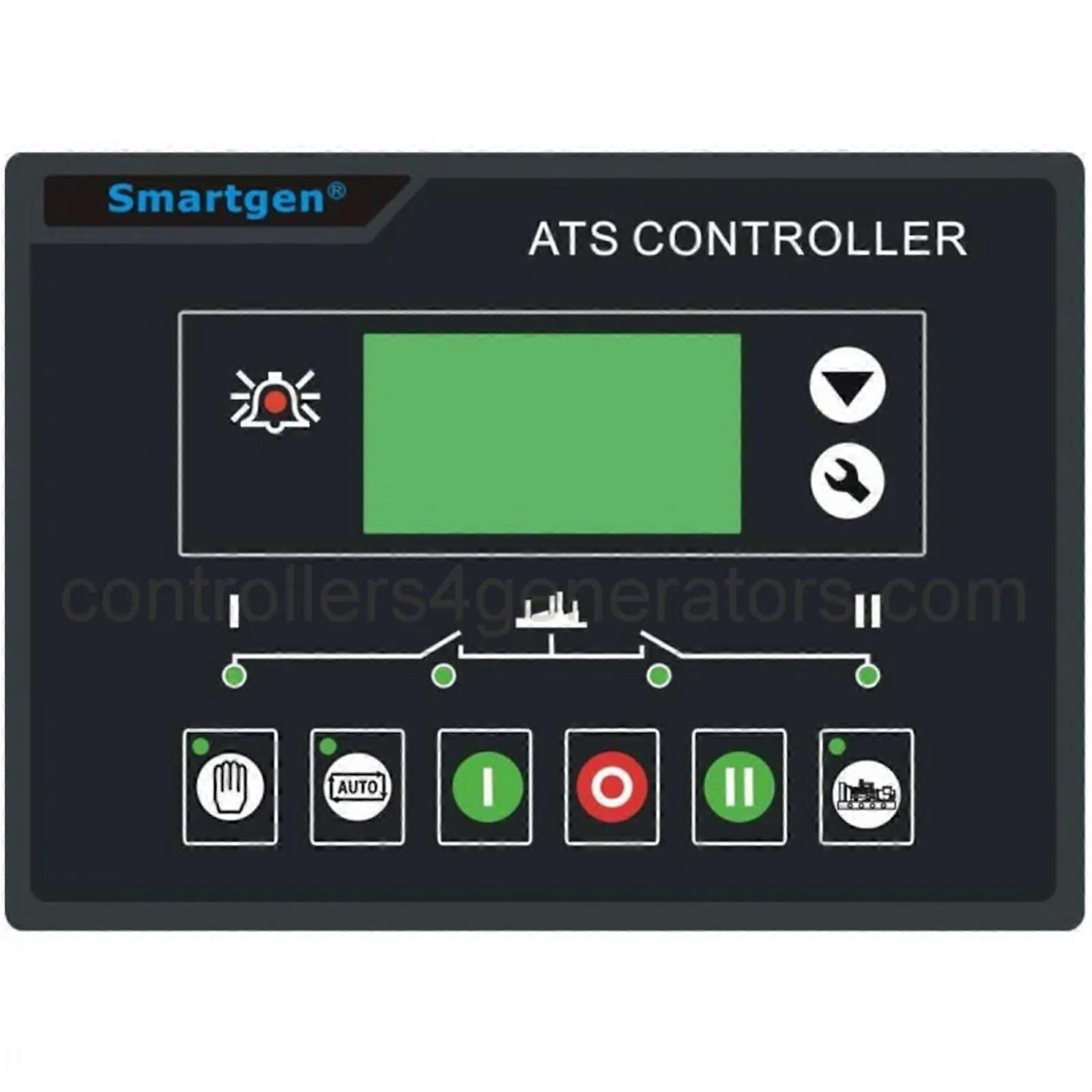 HAT600B ATS Controller for Dual Power Supply with LCD Display and Programmable Control Settings