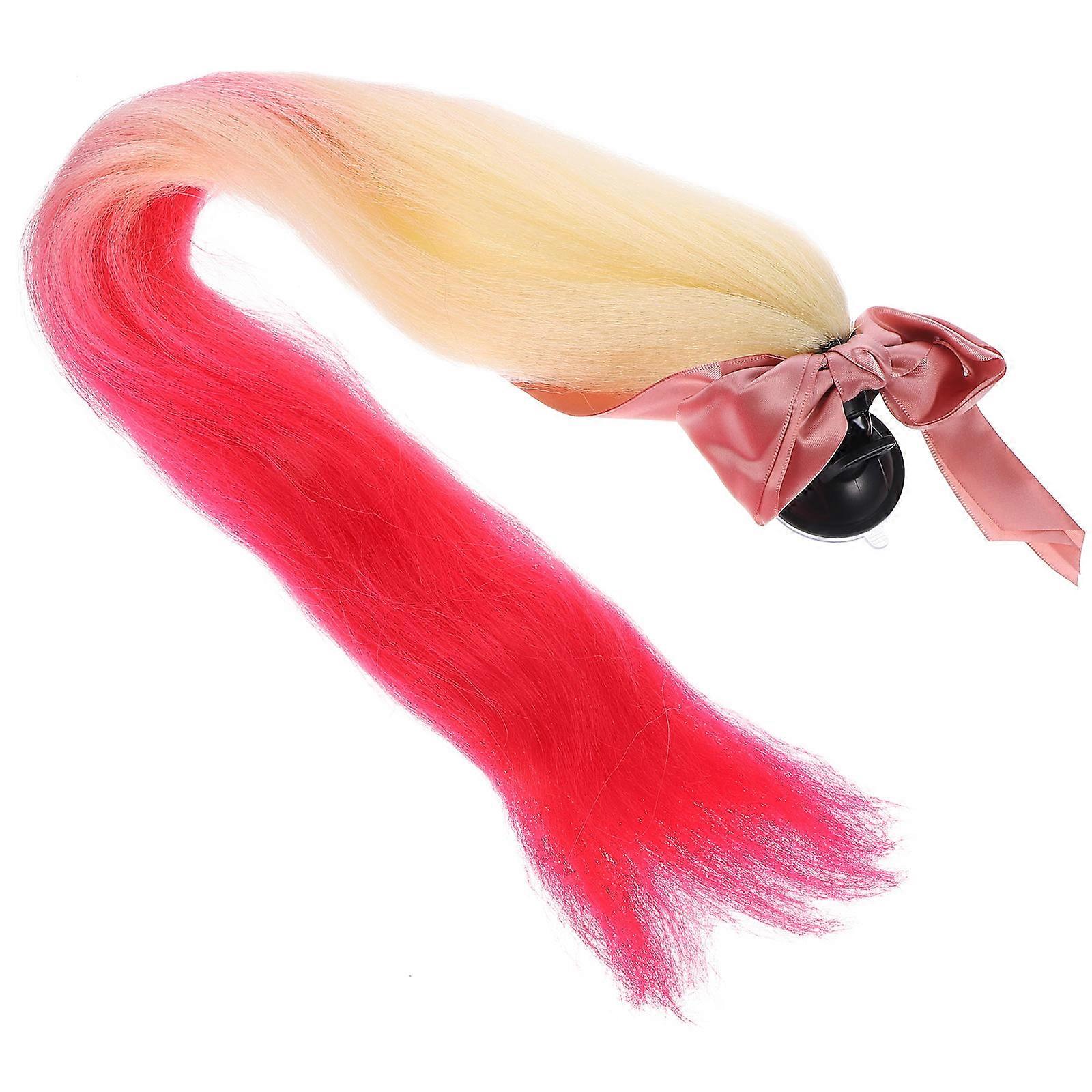 Braid Ponytail Wig for Motorcycle Ponytail Decor