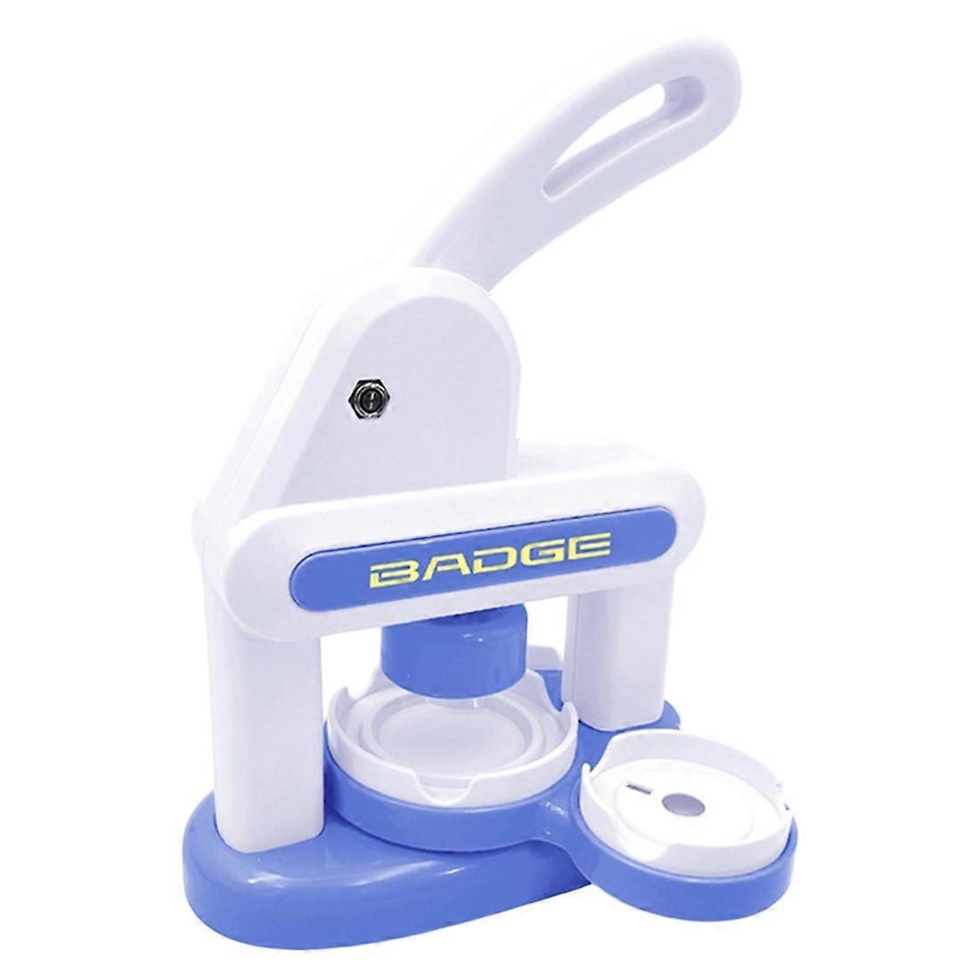 86Pcs Kid Gift Button Maker Machine, 55+35MM Pin Making Button Press with 36Pcs Button Parts+Circle Cutter+Picture B