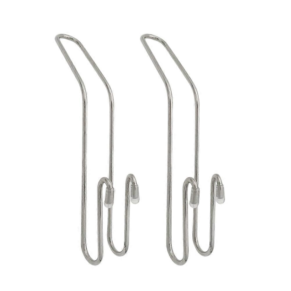 Car Seat Back Hooks Stainless Steel Multi-Function Car Hanging Hook 2Pcs