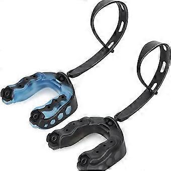 Protège-dents Sports Football Youth Mouth Guard Mma Mouthguard Avec Sangle, Embout Buccal de Football Sport Protège-dents pour Le Football, Basketball, Lacrosse, Hoc