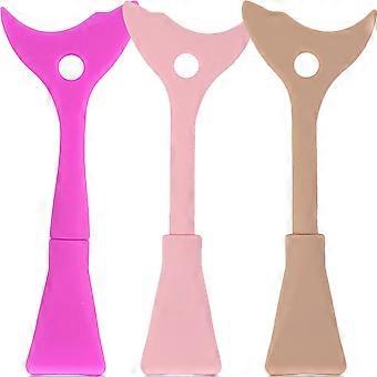 3pcs Mascara Eyelash Guard Applicator Double Head Guard Tool Eyelash Eyeshadow Guard Tool Pads