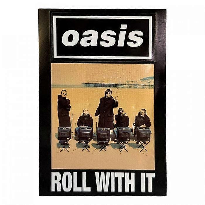 Oasis Roll With It Single Fridge Magnet
