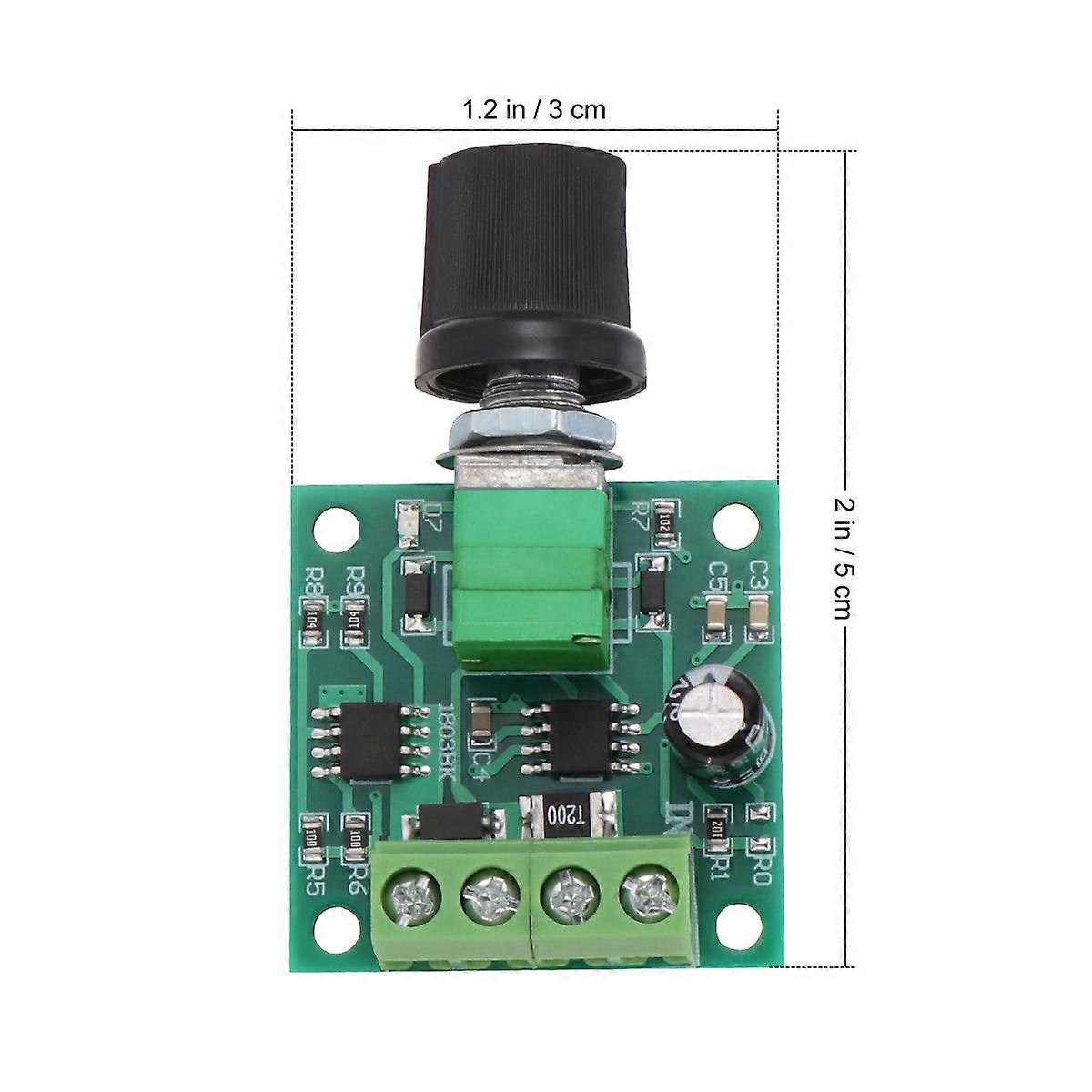 3Pcs Dc Motor Controller for Pwm Control Low Voltage