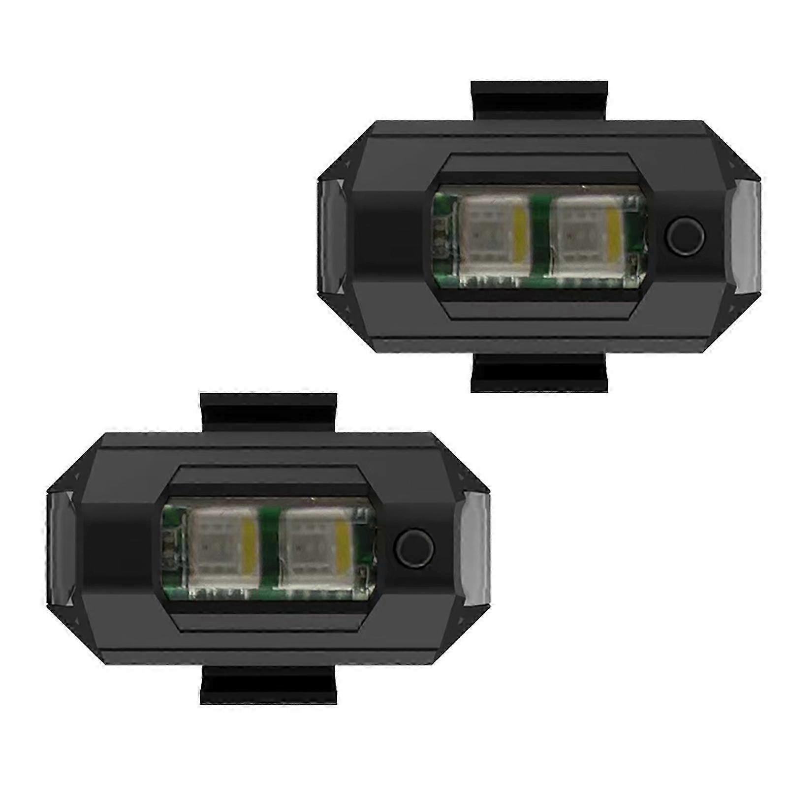 6PCs LED Roadside Emergency Triangular Lights Multifuntional Warning Flares Safty Signal Light Red