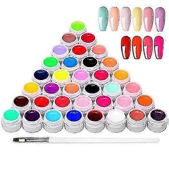 36 Colors Uv Color Gel,uv Nails Set,gel Colors For Nails