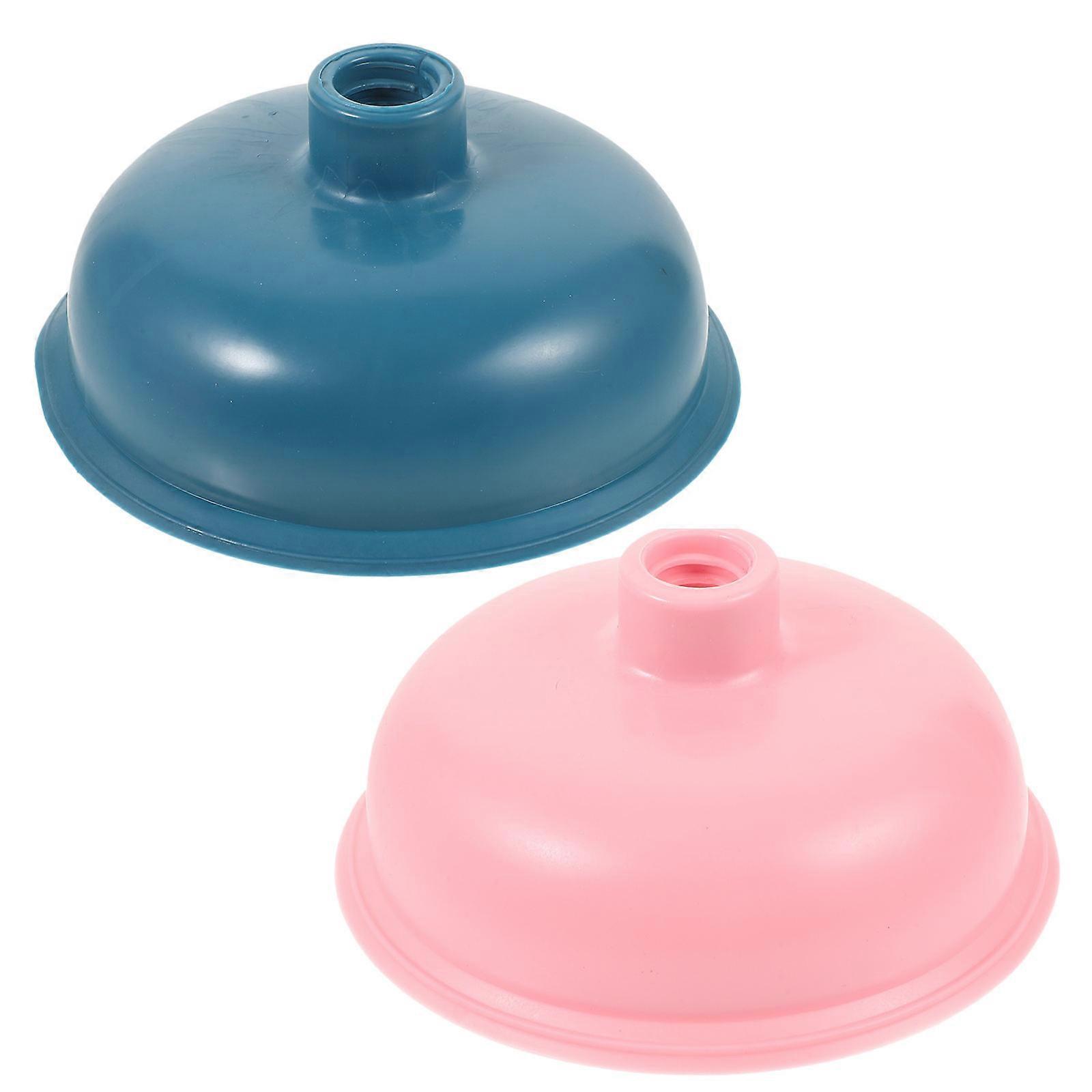 Plunger Accessory Rubber Force for Cleaning 2Pcs Replacement