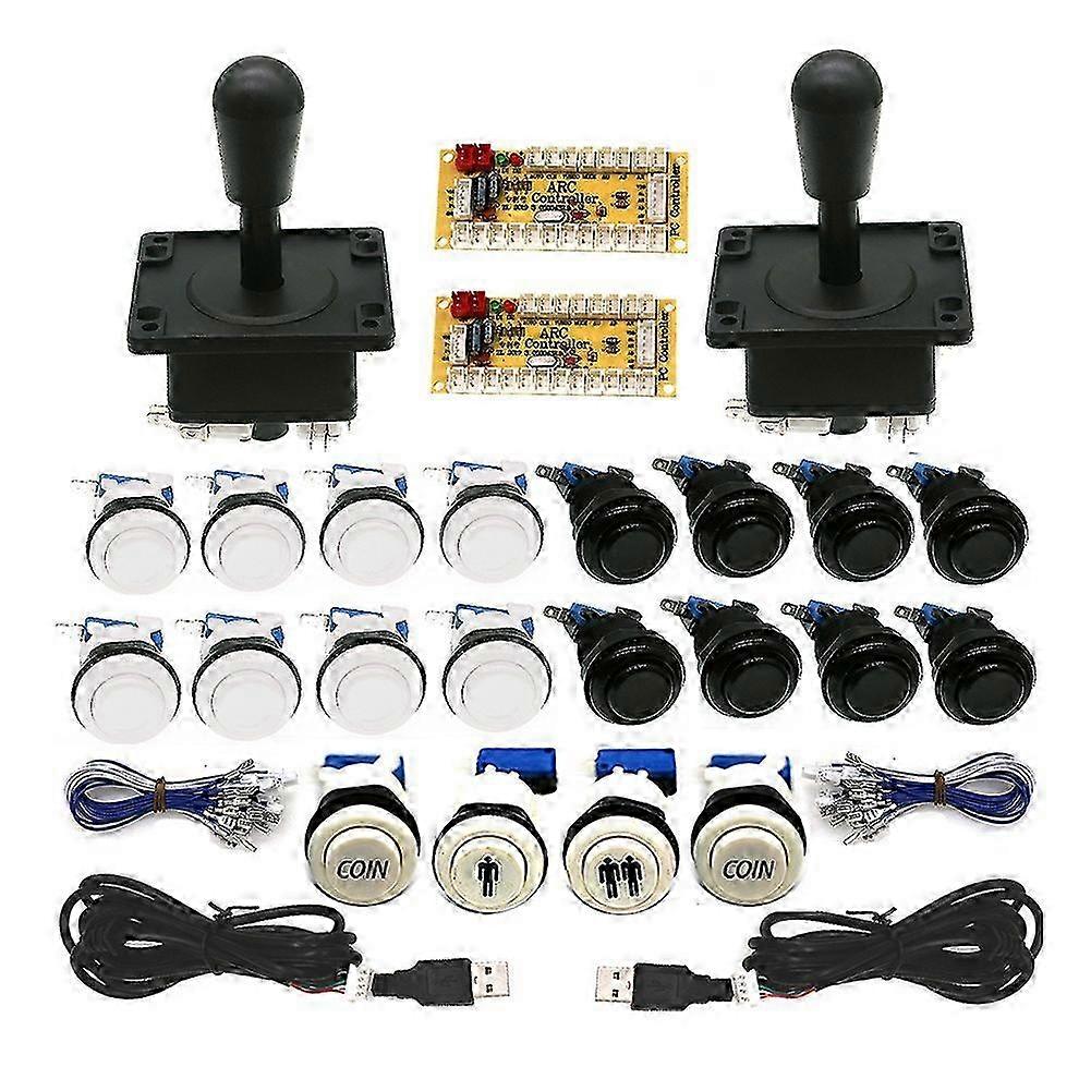 compatible with Arcade Game DIY Kit USB Board Controller compatible with Pc Zero Delay US Style 8 Way Joystick E