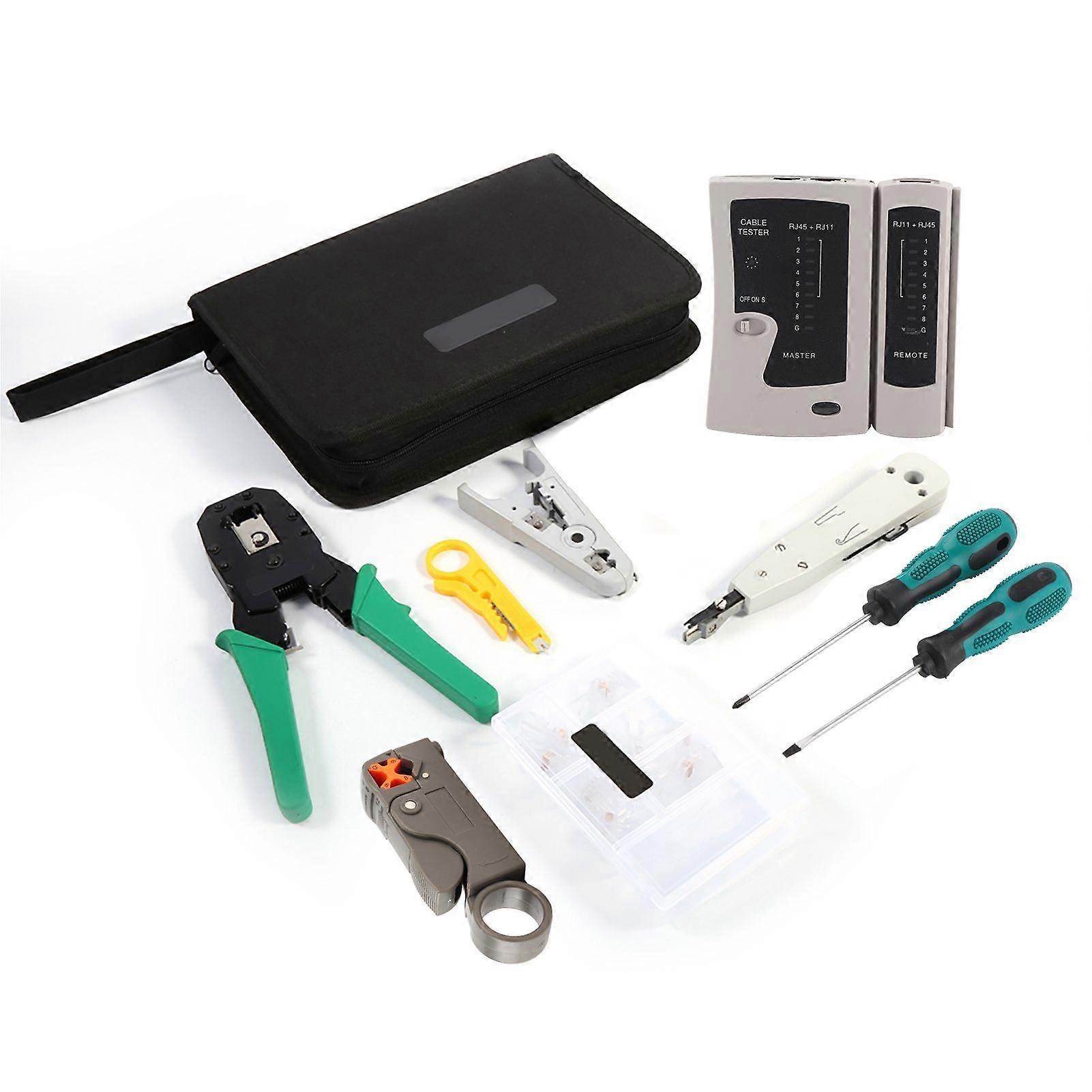 High quality   9-in-1 Network Combo Tool Kit Network Cable Test Kit