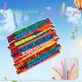 20/50/100Pcs Squeaking Flying Rocket Balloon Inflatable Toys Outdoor Fun
