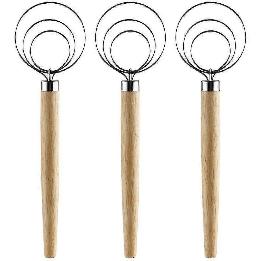 Egg Mixer Multi-Function Kitchen Egg Whisk for Mixing 3Pcs Assorted Color