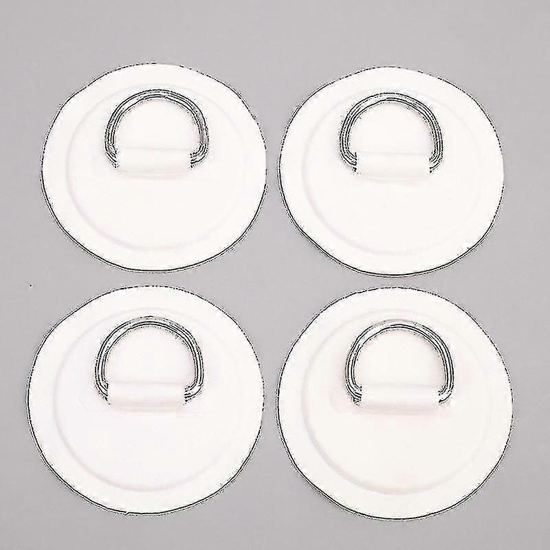 4pcs Surfbrett Beiboot Boot PVC Patch D Ring Deck Rigging Sup Runde Ring Pad