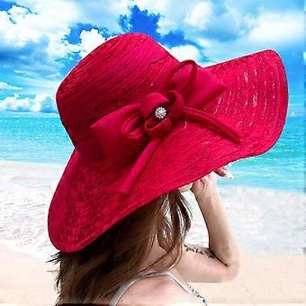 Hüte für Frauen im Sommer, Strandhüte, Ausflüge ans Meer, Gesichtsbedeckung, Sonnenschutz, Sonnenhüte mit großer Krempe, faltbare Sonnenhüte